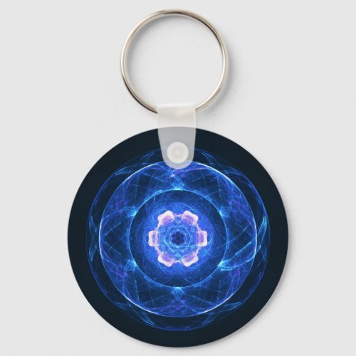 Cherenkov Radiation Keychain