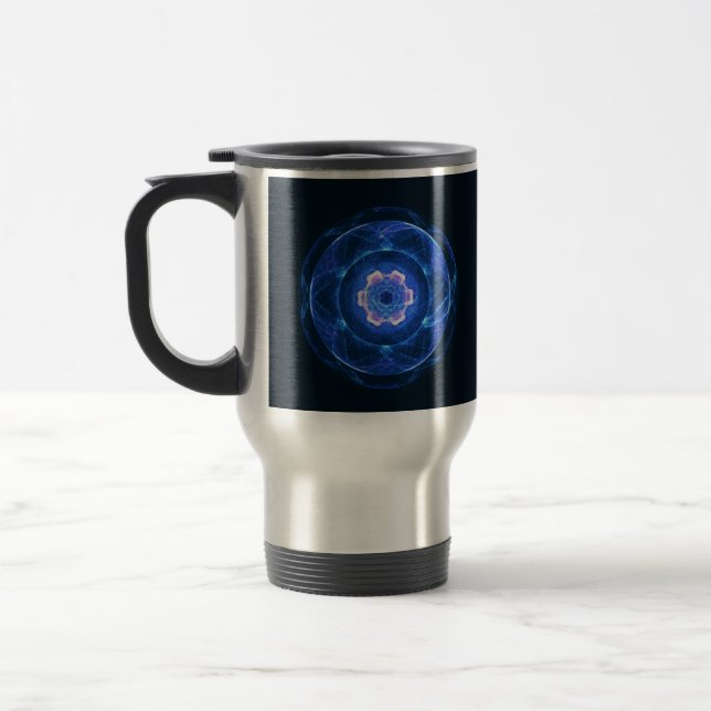 Cherenkov Radiation Travel Mug (Left)
