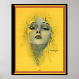 "Cherie" Deco Print- Rolf Armstrong (1929) 11 x 14 Poster