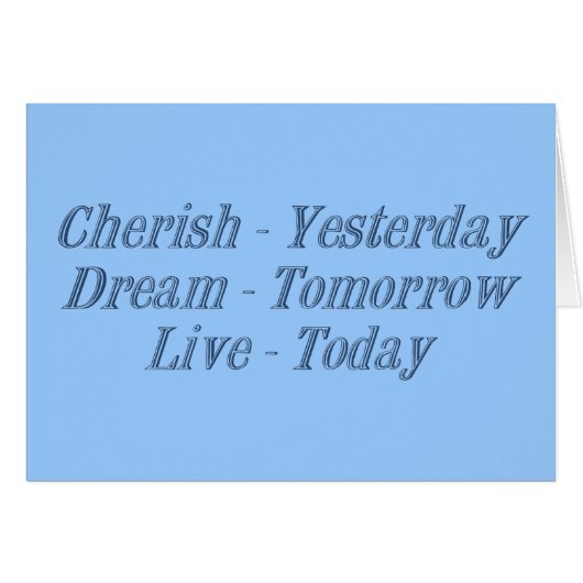 Cherish dark blue cards (Front Horizontal)