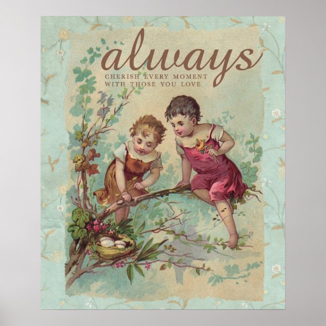 Cherish Every Moment Poster (Front)