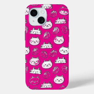 Cherish Memories: Your Beloved Cat iPhone 15 Case