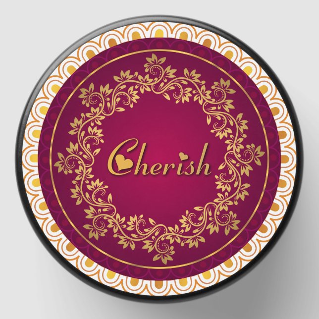 Cherish Mini Candle Favors  (Front)