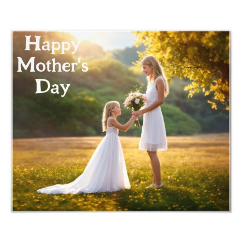 Cherish Mom with Our Stunning Mothers Day Poster 
