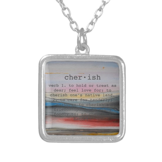 cherish necklace (Front)