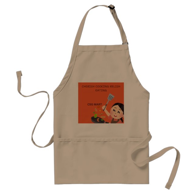 Cherish & Relish Apron (Front)