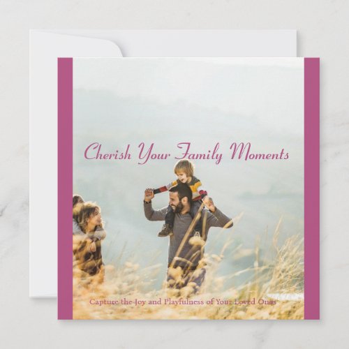 Cherish Your Family Moments with Our Christmas  Holiday Card