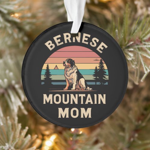 Cherish Your Love Bernese Mountain Dog Mom Ornament
