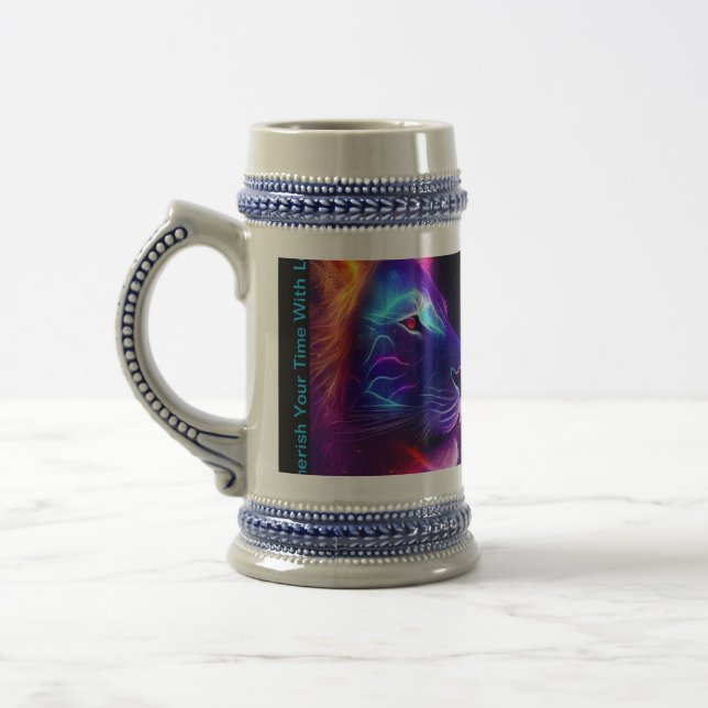 Cherish Your Time With Leo  Mug (Left)