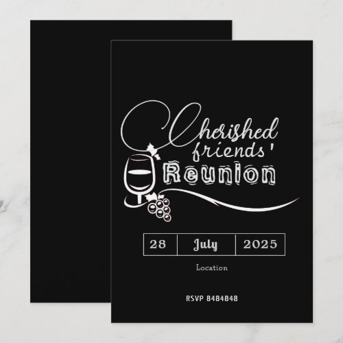 cherished Friends' Reunion Invitations 