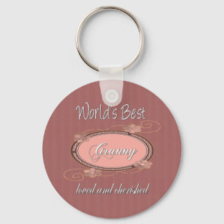 Cherished Granny Keychain