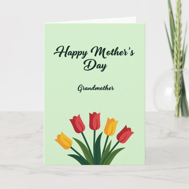 Cherished Matriarch Design Card (Front)