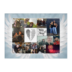 Cherished Memories: A Tribute to a Loved One Acrylic Print