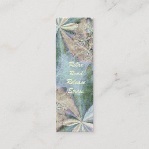 Cherished Memories Book Mark Mini Business Card
