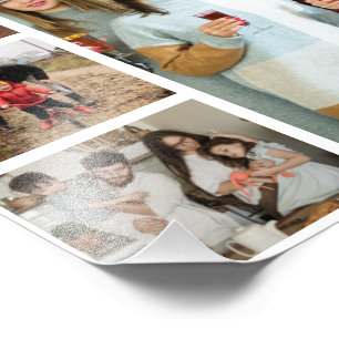 Cherished Memories: Customizable 4 Photo Collage