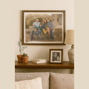 Cherished Memories Family Photo Jigsaw Puzzle