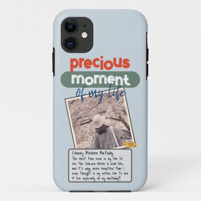 Cherished Moment of My life Case-Mate iPhone Case (Back)