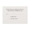 Cherished Moment RSVP Card