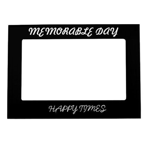 Cherished Moments Our Family Journey Magnetic Frame