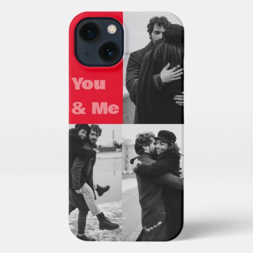 Cherished Moments You  Me Personalized iPhone 13 Case