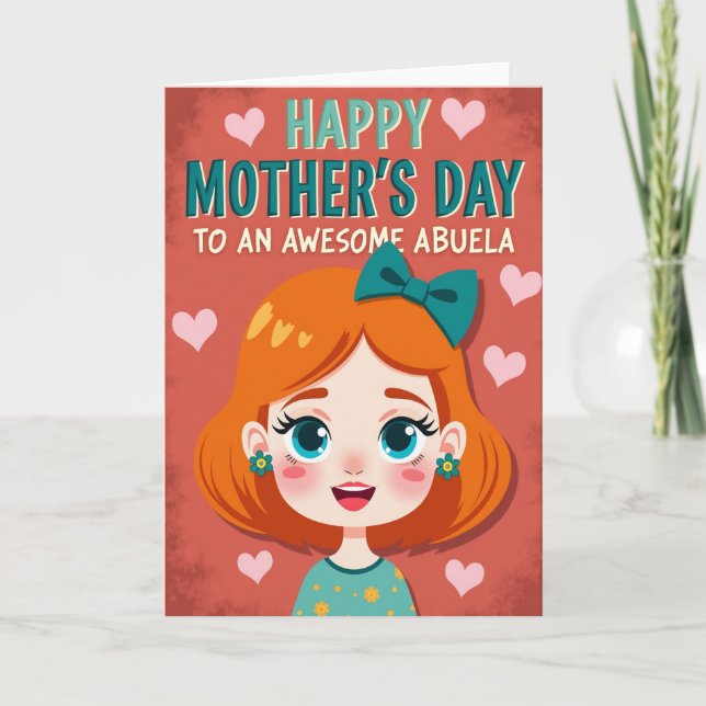 Cherished Mothers Day Pic Card (Front)