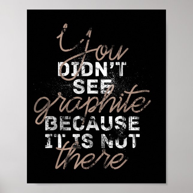 Chernobyl Graphite Dyatlov, Funny Quote, Nuclear T Poster (Front)