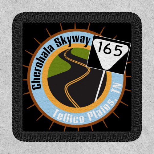 Cherohala Skyway Famous Motorcycle Road Patch