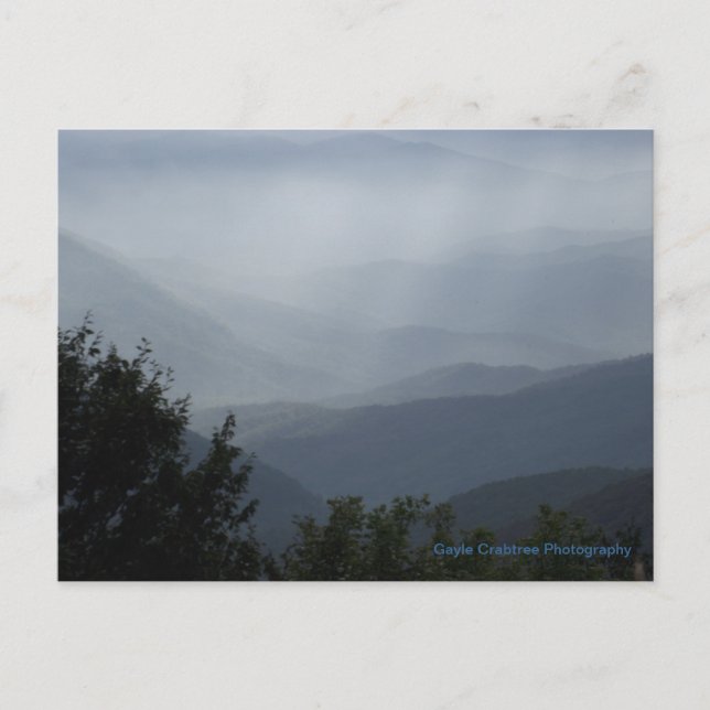 Cherohala Skyway postcard: Tennessee, NC Postcard (Front)