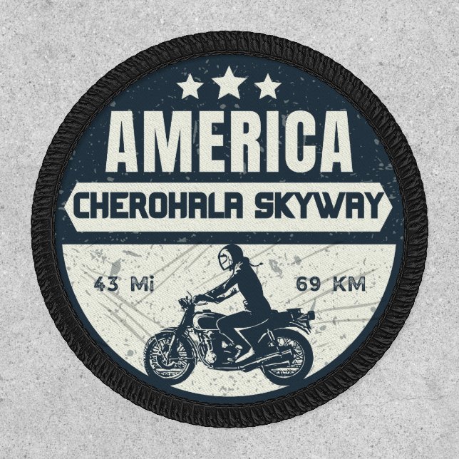 Cherohala Skyway Tennessee to North Carolina Patch (Front)