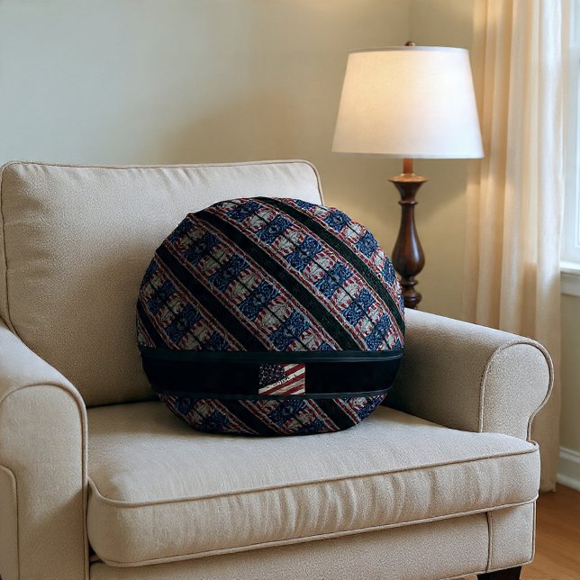 Cherokee American Round Pillow (Creator Uploaded)