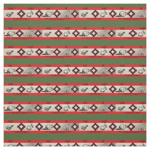 Cherokee Animal Prints Fabric