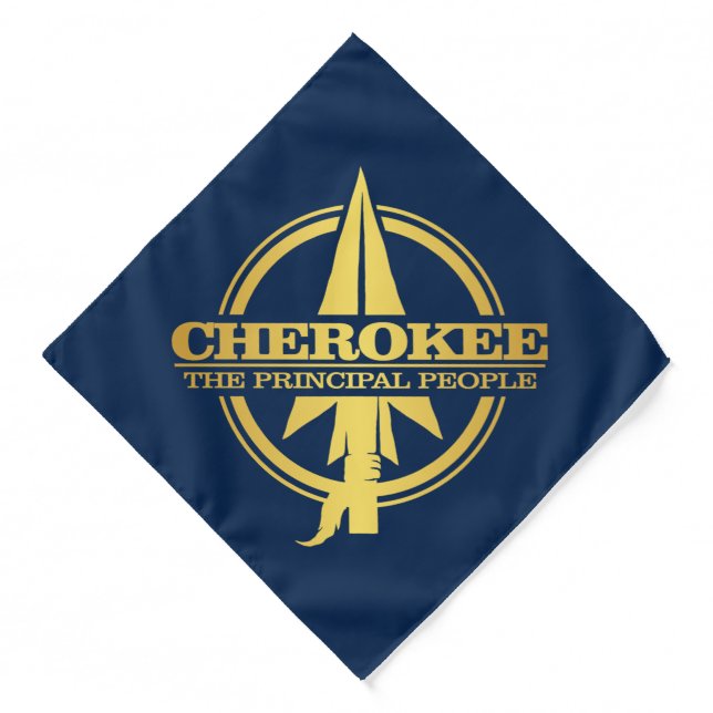 Cherokee (arrowhead 2) bandana (Front)