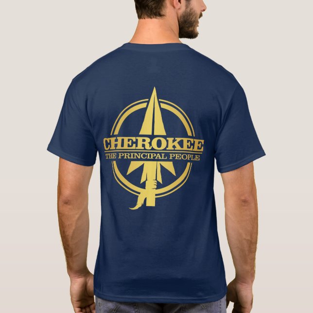 Cherokee (arrowhead 2) T-Shirt (Back)
