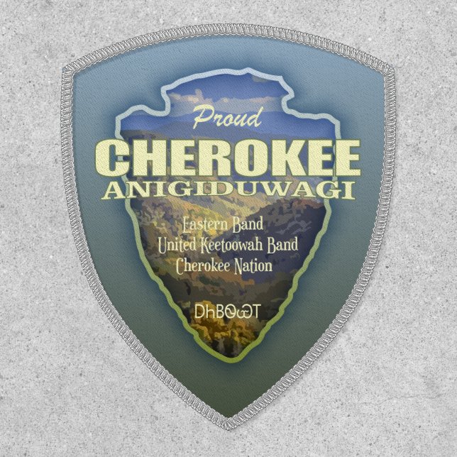 Cherokee (arrowhead) patch (Front)