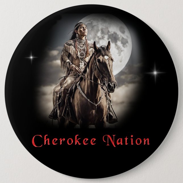 Cherokee Button (Front)