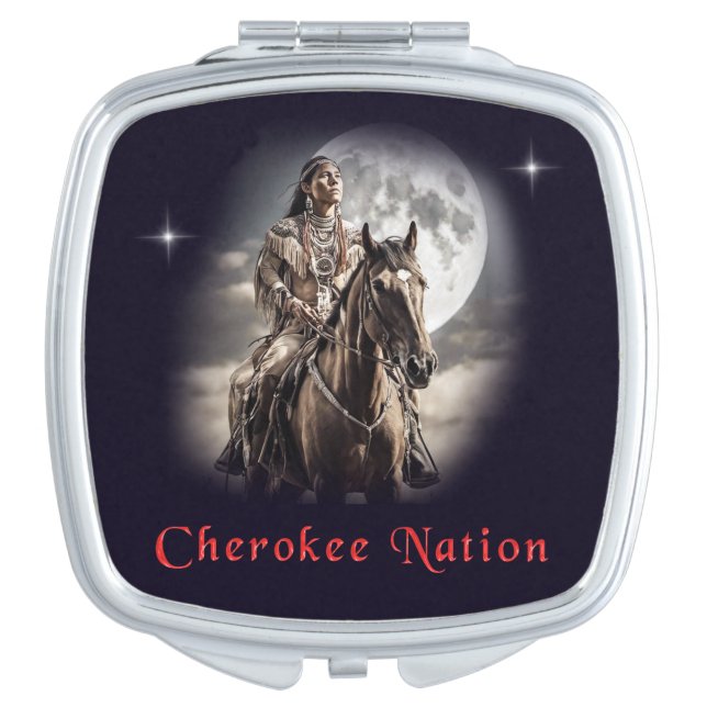 Cherokee Compact Mirror (Front)