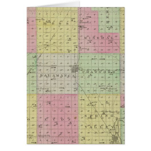 Cherokee County, Kansas Cards (Front)