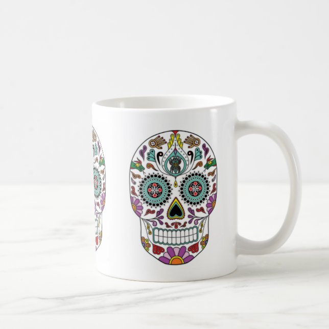 Cherokee Day of the Dead Coffee Mug (Right)