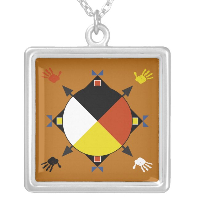 Cherokee Four Directions Necklace (Front)