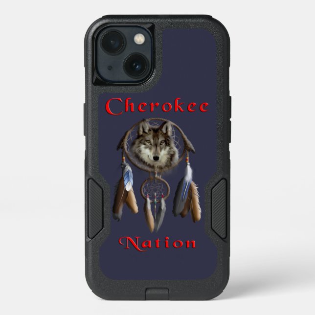 Cherokee Indian Otterbox iPhone Case (Back)