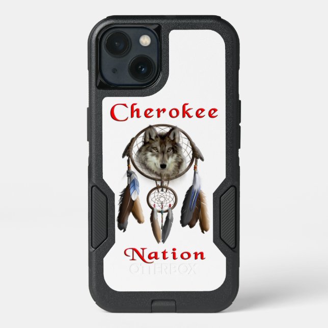 Cherokee Indian Otterbox iPhone Case (Back)