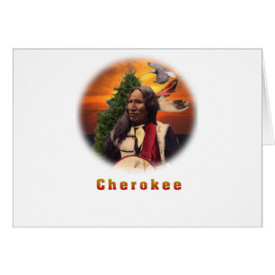 Cherokee Indian products Cards
