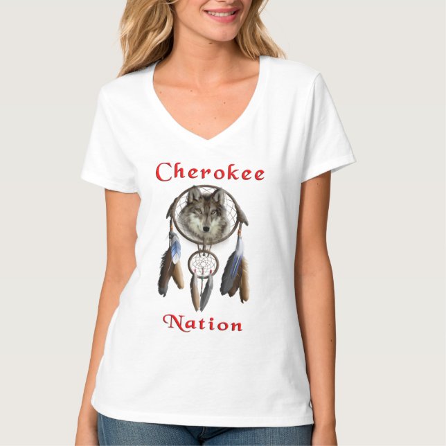 Cherokee Indian  t-shirts (Front)