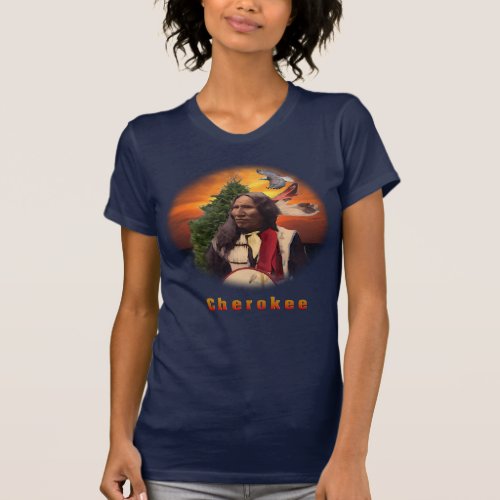 Cherokee Indian t_shirts