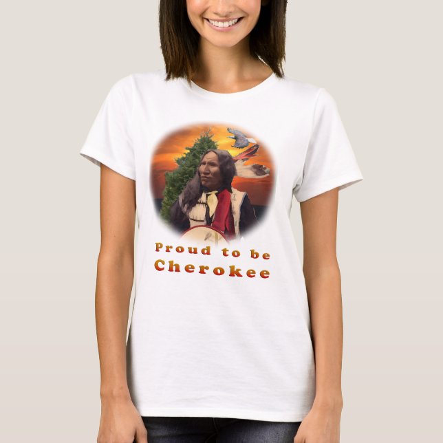 Cherokee Indian t-shirts (Front)