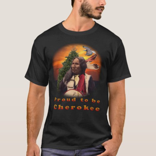 Cherokee Indian t_shirts