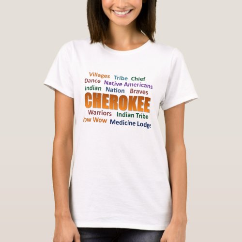 Cherokee Indians T_Shirt