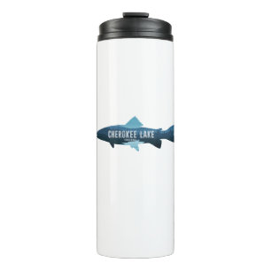 Cherokee Lake Tennessee Fish Thermal Tumbler