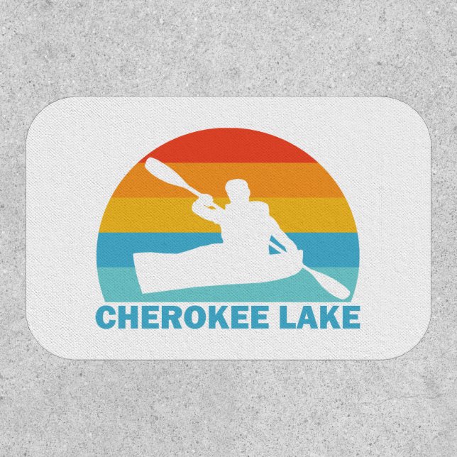 Cherokee Lake Tennessee Kayak Patch (Front)