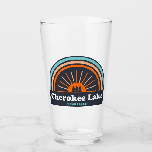 Cherokee Lake Tennessee Rainbow Glass